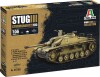 Italeri - Sd Kfz 142 Stug Iii Sturmhaubitze 105 Tank - 1 56 - 25756
