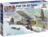 Italeri - Fiat Cr 42 Falco Fly Byggesæt - 1 72 - 1437