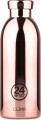 24 Bottles - Clima Bottle - 0 5L Termoflaske - Co2-Neutral - Rosa Guld