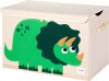 3 Sprouts - Opbevaringskasse - Grøn Dinosaur