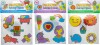 5 Diamond Painting Stickers - 3 Assorterede