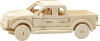 3D Træ Puslespil - Pick-Up Truck - 19 5X8X12 Cm