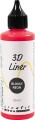 3D Liner - Blank - Halvdækkende - Neon Pink - 90 Ml