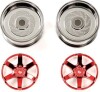 2Pc 6Spk Red Whl 26Mm Off 2 - 54551 - Tamiya