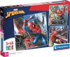 Spider-Man Puslespil - Super Color - 3X48 Brikker - Clementoni