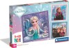 Frost Puslespil - Disney - Super Color - 3X48 Brikker - Clementoni