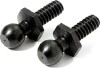 Ball End 4 3X6 5Mm 4-40 Black - Hpz136 - Hpi Racing