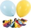 Balloner - Ø 43 Cm - Assorterede Farver - 50 Stk
