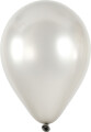 Sølv Balloner - Runde - 8 Stk