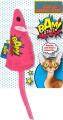 Bam Catnip - Kattelegetøj Med Katteurt - Pink Mus - 10 Cm