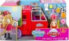 Barbie - Chelsea Can Be - Brandbil Og Dukke Sæt - Mattel Hck73