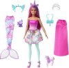 Barbie - Dreamtopia Dukke Med 18 Looks