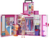 Barbie - Drømme Klædeskab Med Dukke Og Tilbehør Legesæt