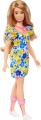 Barbie Dukke Med Downs Syndrom - Fashionistas - Blomster Kjole
