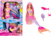 Barbie - A Touch Of Magic Malibu Havfrue Dukke - Color Change