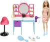 Barbie - Frisørsalon Med Totally Hair Dukke Og Tilbehør