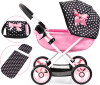Bayer - Dukkebarnevogn Cosy - Sortpink