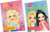Besties Notesbog A5 120 Sider Linjeret Assorterede