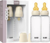 Bibs - Baby Bottle Round Latex 2 Pack Medium Flow - Ivory - 270 Ml
