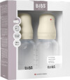 Bibs - Baby Bottle Round Silicone 2 Pack - Ivory - 150 Ml