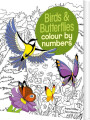 Birds Butterflies Colour By Numbers