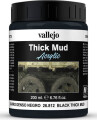 Vallejo - Thick Mud - Black 200 Ml