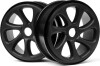 Black Turbine Wheels Pr - Mv23045 - Maverick Rc