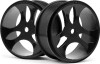 Black Wheels 2 Pcs Vader Xb - Mv27086 - Maverick Rc