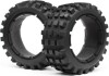 Blackout Xb Tyre Set Front Pr - Mv24172 - Maverick Rc