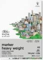 Tegneblok - A3 - Marker Heavy Weight - 25 Ark - Winsor Newton