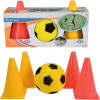 Blød Gul Fodbold Og Keglesæt - Simba Toys