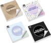 Blok Design 10 X 10 Cm - 100 Ark - 100 G - Assorteret