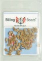 Billing Boats Fittings - Blokke - Enkelt - 5 Mm - 50 Stk