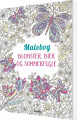 Malebog - Blomster Bier Og Sommerfugle - 