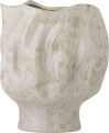 Bloomingville - Adair Vase - Hvid - Stentøj