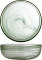 Bloomingville - Amelie Skål - Grøn - Glas - Ø 27 Cm