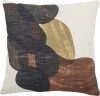 Bloomingville - Arona Pude - Brun - Polyester - 45X45 Cm