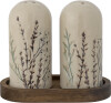 Bloomingville - Bea Salt Og Pebersæt - Natur - Stentøj - 3 Dele