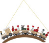 Bloomingville - Bertie Juleornament - Tog - Rød - Birk
