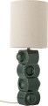 Bloomingville - Brady Bordlampe - Grøn - H 68 Cm - Keramik