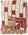 Bloomingville - Cang Plaid - Rød - Bomuld