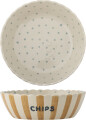 Bloomingville - Chips Skål - Multifarvet - Stentøj Keramik - 24 Cm