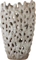 Bloomingville - Eunice Deko Vase - Hvid - Stentøj