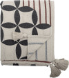 Bloomingville - Forma Plaid - Bomuld - 160X130 Cm - Natur