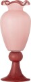 Bloomingville - Frills Vase - Rosa - Glas