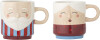 Bloomingville - Granny Julekopper - Rød - Stentøj - 280 Ml - 2 Stk