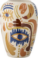 Bloomingville - Horus Vase - Orange - Stentøj Keramik - H 32 Cm