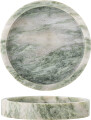 Bloomingville - Ivette Fad - Grøn - Marmor - Ø 20 Cm