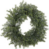 Bloomingville - Juniper Kunstig Julekrans - Grøn - Ø 55 Cm