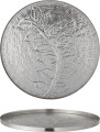Bloomingville - Leila Fad - Sølv - Metal - Ø 30 Cm